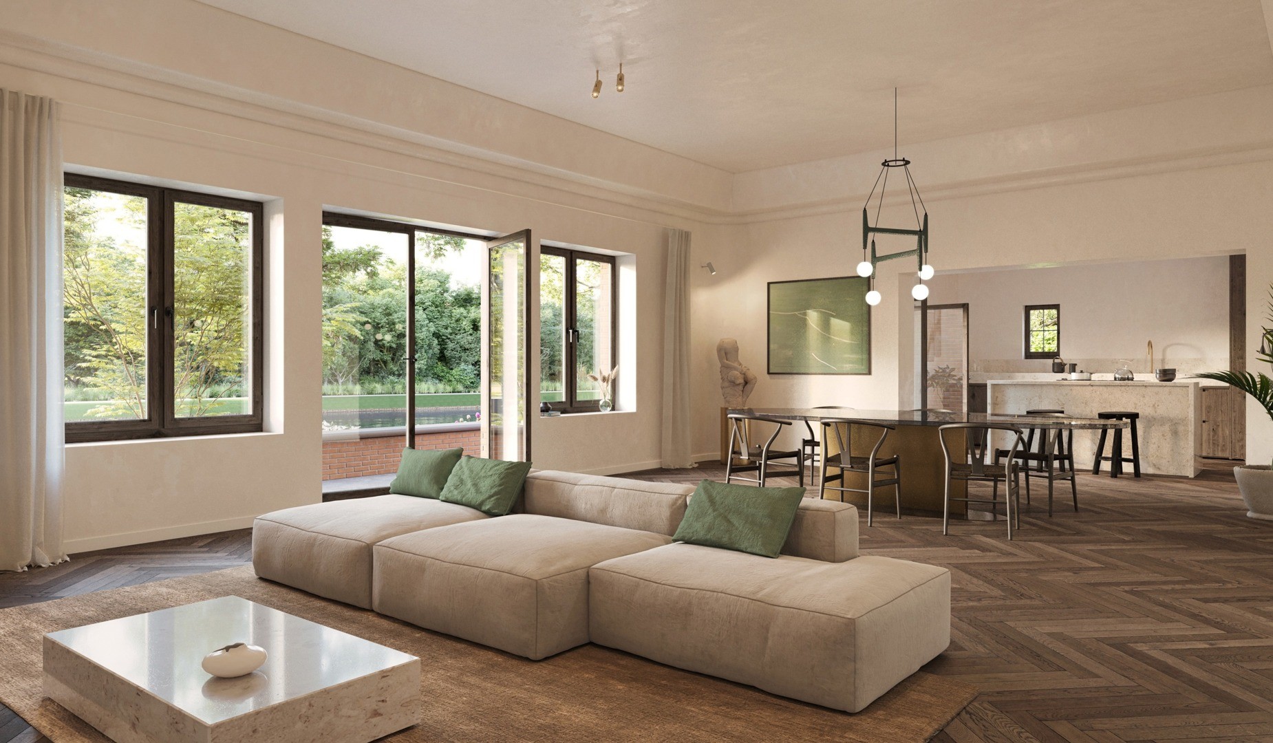 Leiepark - appartement 02 - Atelier