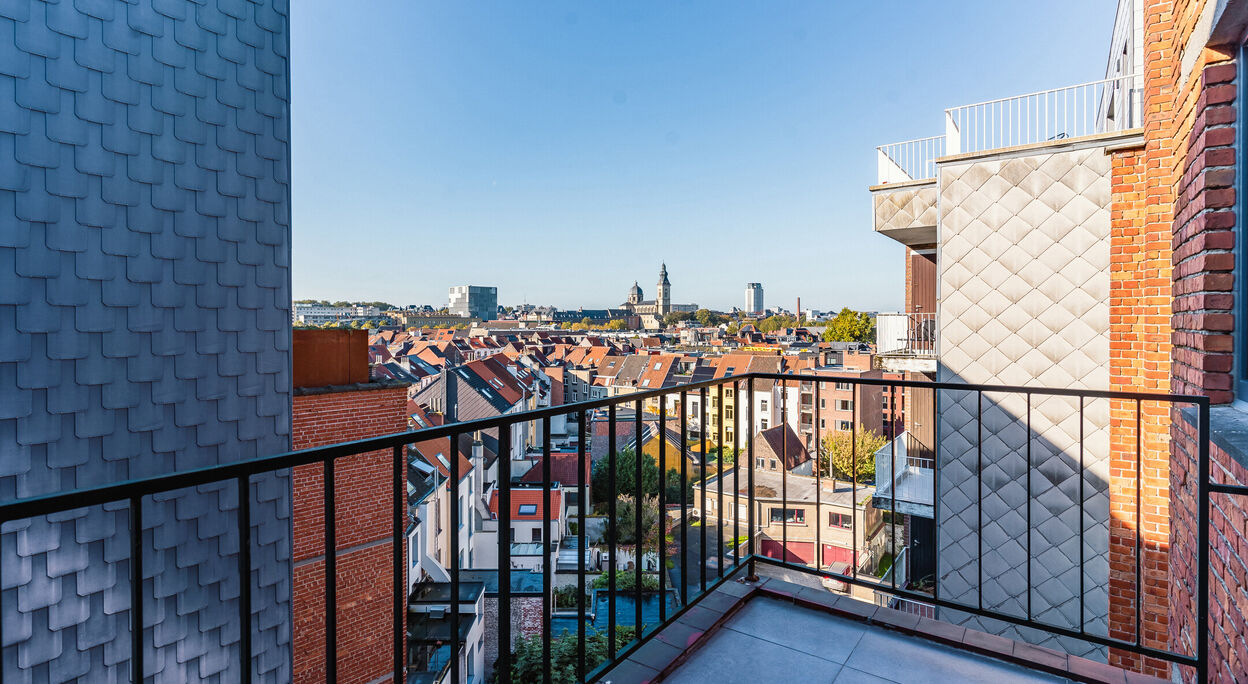 Appartement met 2 slaapkamers en terras nabij het Zuidpark