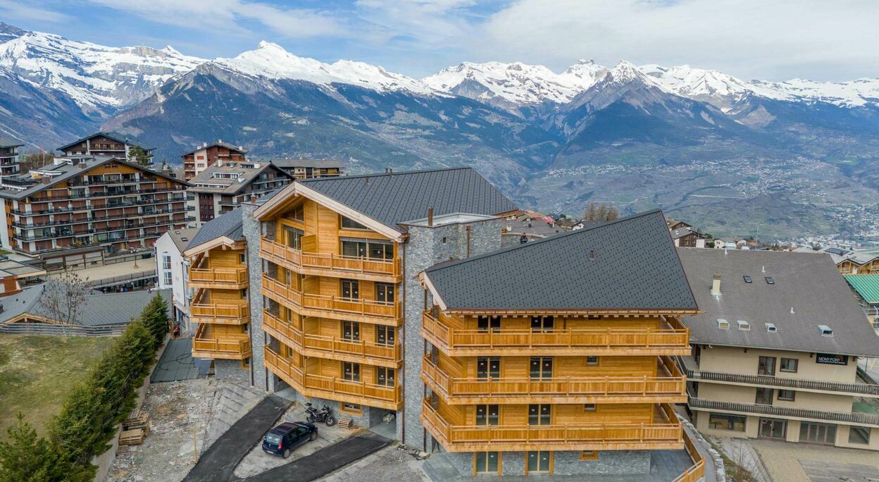 Nieuwbouw appartementen met terras en garage te Haute Nendaz