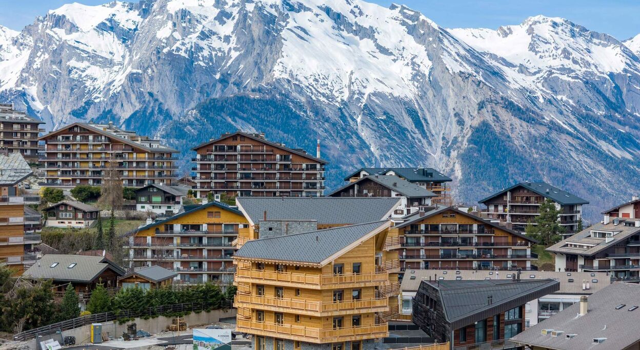 Nieuwbouw appartementen met terras en garage te Haute Nendaz