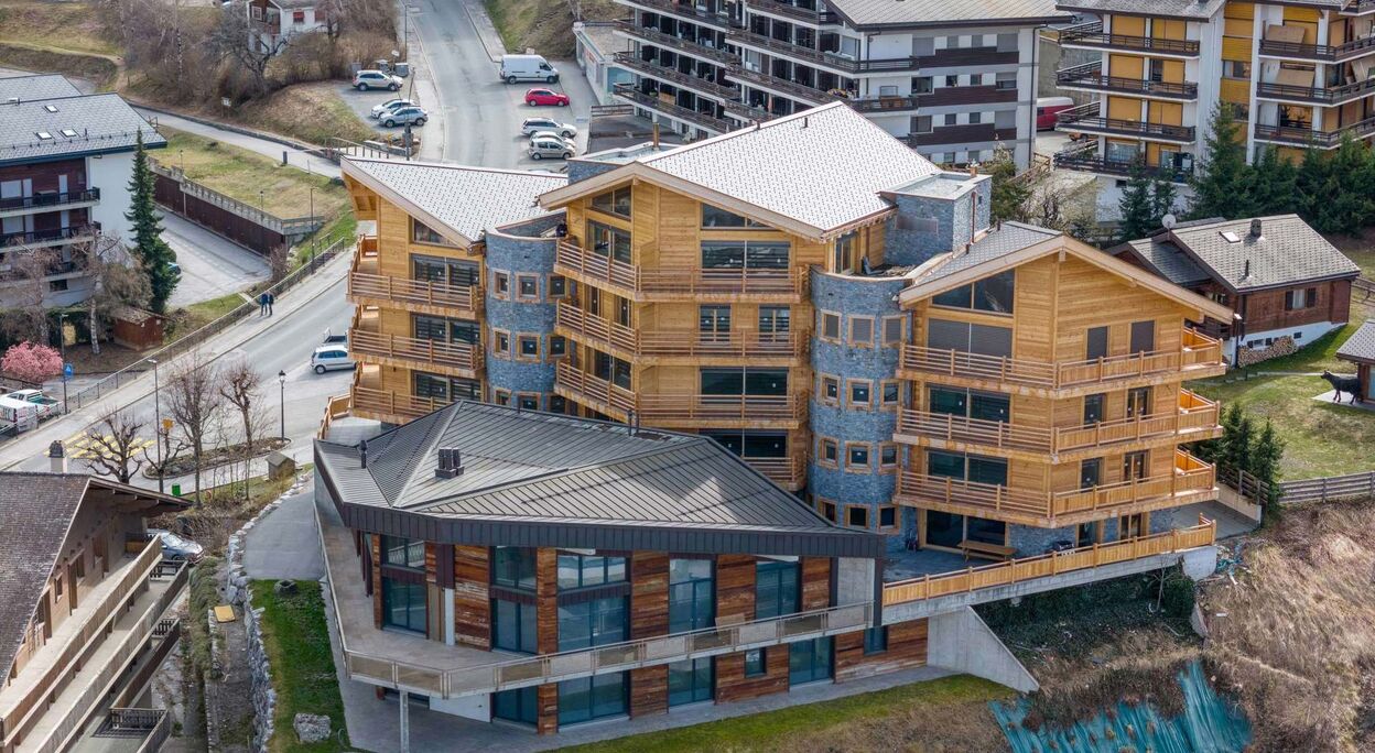 Nieuwbouw appartementen met terras en garage te Haute Nendaz