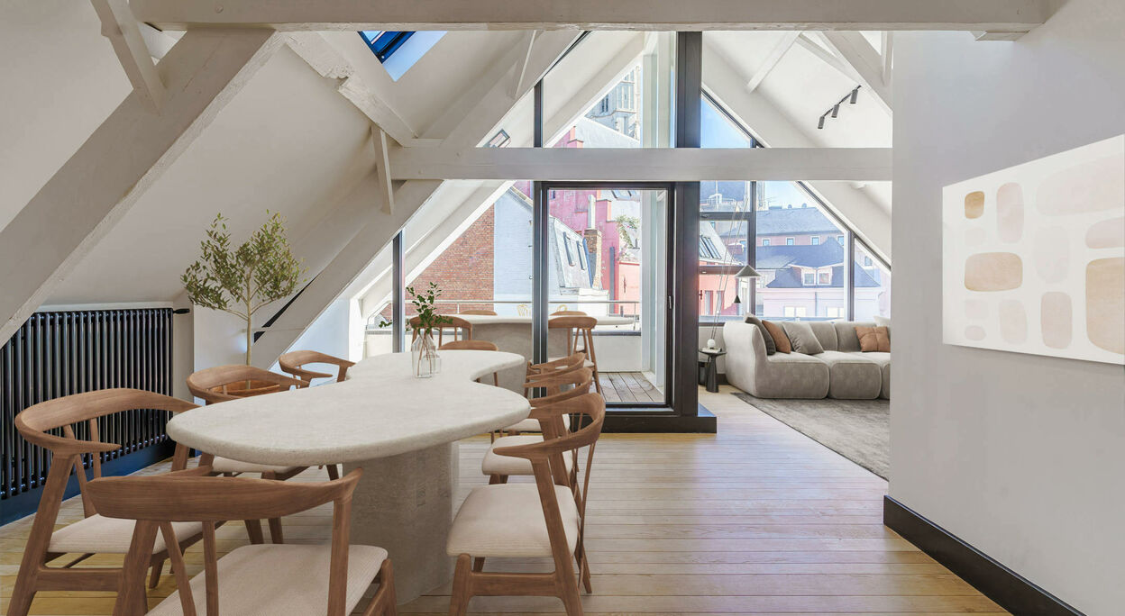 Appartement met terras in Gent