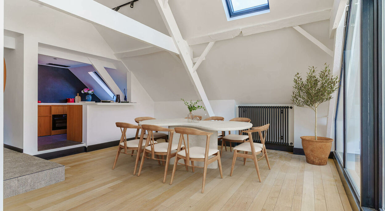 Appartement met twee slaapkamer en terras te Gent