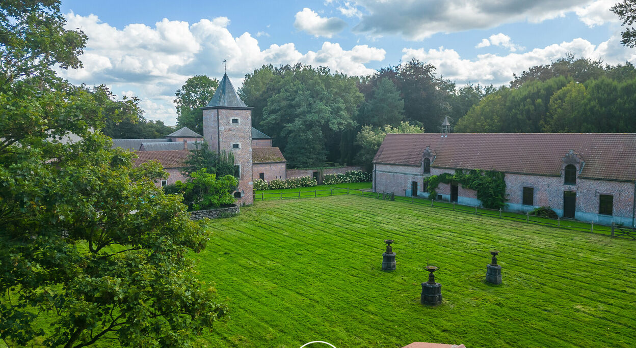 Kasteel te koop met 10 garages