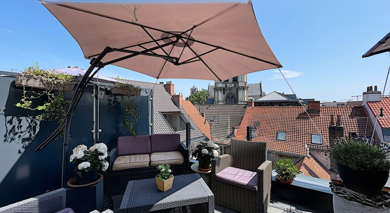 Penthouse service flat te koop met vast rendement in Gent