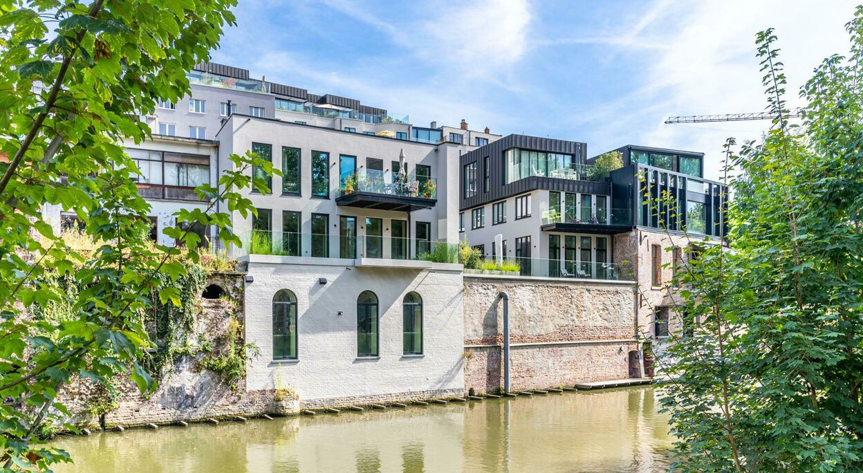 Uitzonderlijk appartement te koop in Gent